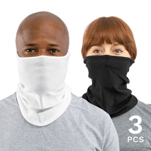 3 Pcs USA Face Defender Neck Gaiters - Masks - Gaiter Face Masks