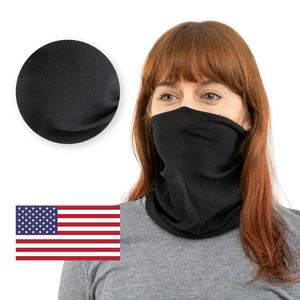 50-10000 Pcs White USA Face Defender Neck Gaiters Wholesale Bulk Lots - Masks - Gaiter Face Masks