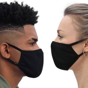 3 Pcs Unisex Premium Ear Loop Face Coverings - Masks - Gaiter Face Masks